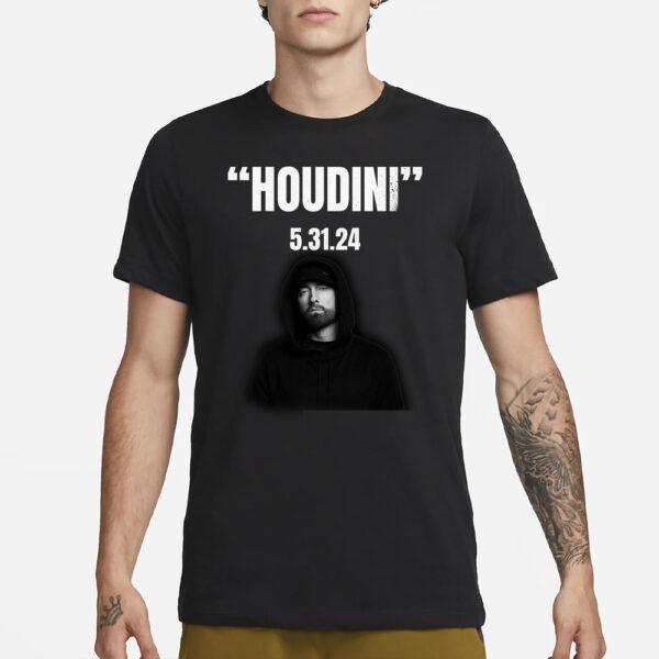 Eminem Announced New Single HoudinI On May 31st 2024 T-Shirt1