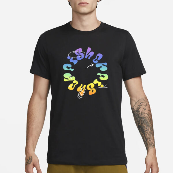 Followthefishtv Fisher Black Rainbow T-Shirt3