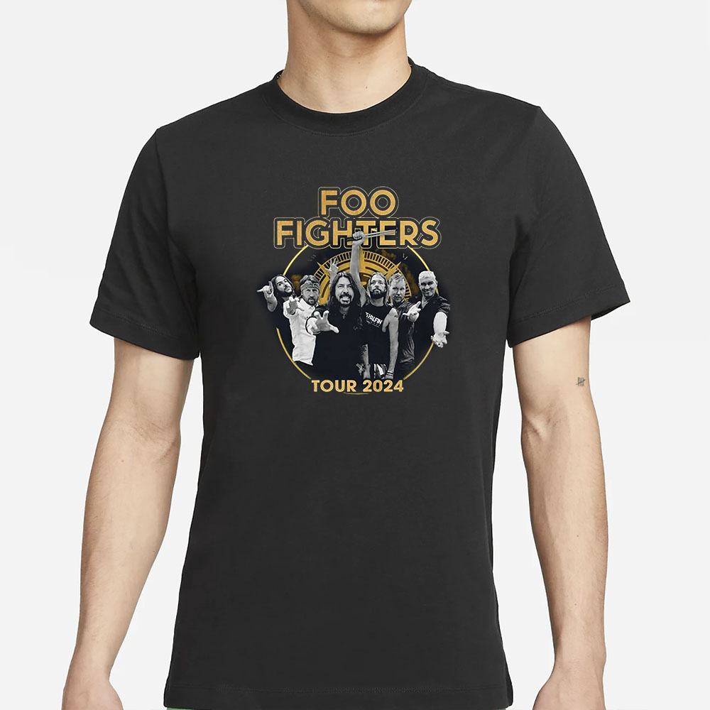 Foo Fighters Tour 2024 With Special Guests T-Shirt 4 Foo Fighters Tour 2024 With Special Guests T-Shirt