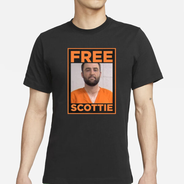 Free Scottie Scheffler Mug Shot T-Shirts