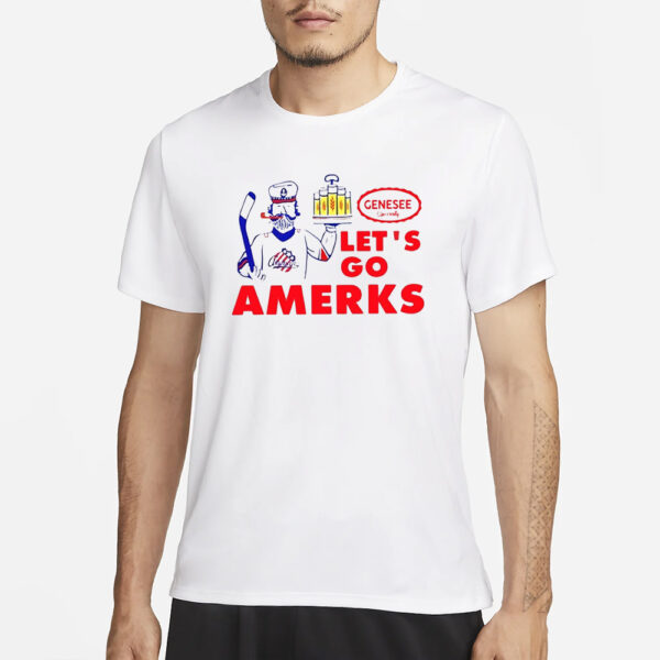 Genesee Beer Let’s Go Amerks T-Shirt3