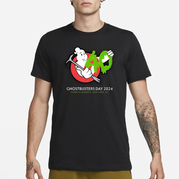 Ghostbusters Day 40th Anniversary T-Shirt3