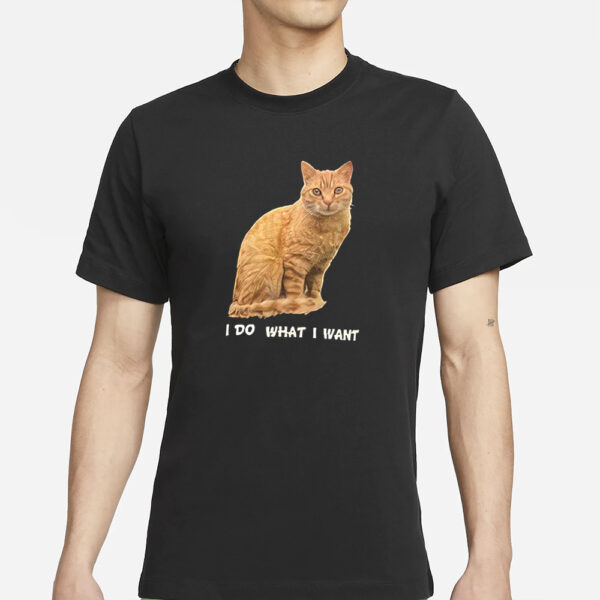 Jason Levin Cat I Do What I Want T-Shirt