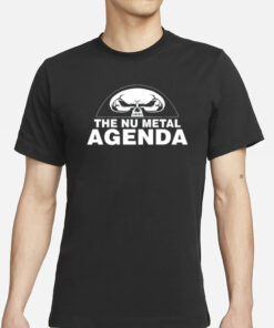 Justin Whang Wearing The Nu Metal Agenda T-Shirts