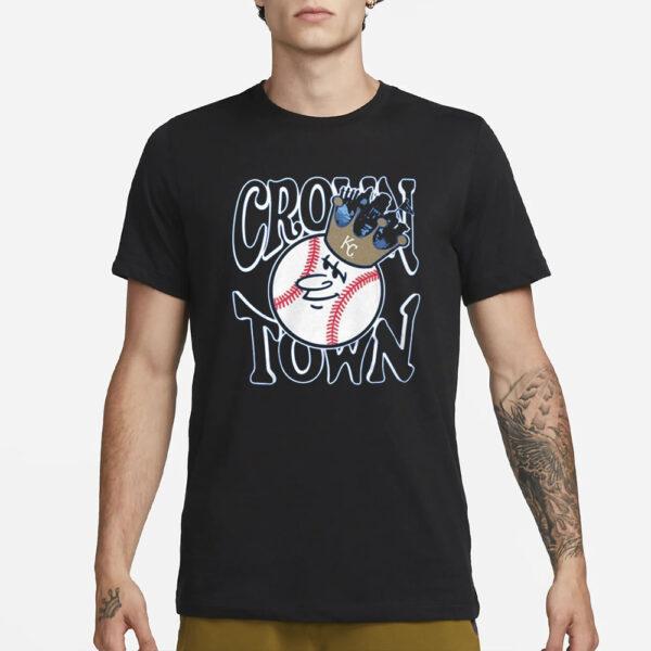 KC Crown Town Baseball T-Shirt3