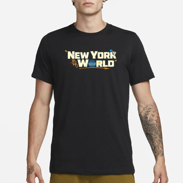 KFTV x CBM 2024 Playoffs New York World T-Shirt4