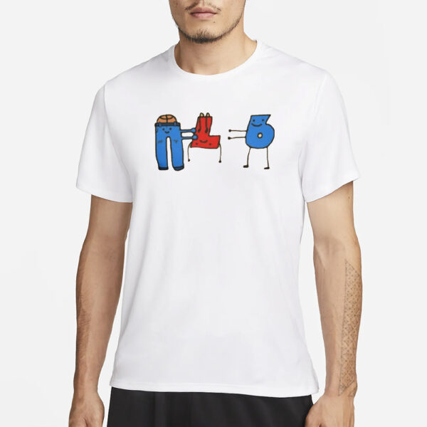 Knicks Hands The L 76ers T-Shirt1