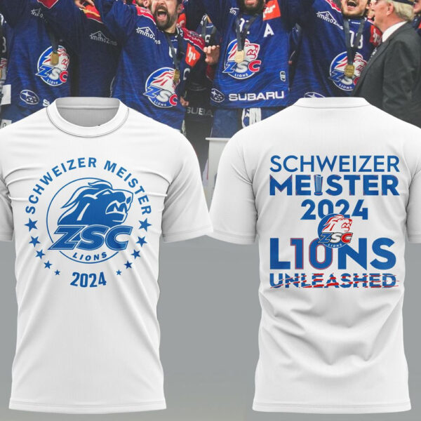 Lions Schweizer Meister 2024 L10ns Unleashed T-Shirt