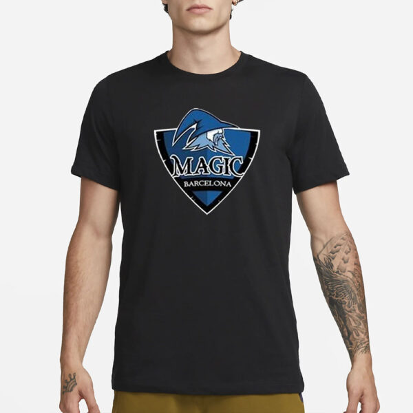 Magic Barcelona Logo T-Shirt1