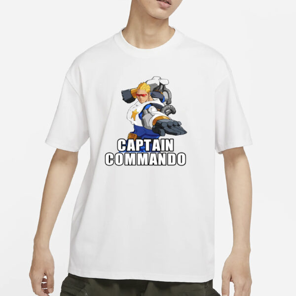 Maximilian Dood Captain Commando T-Shirts