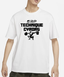 Michael Israetel Wearing Rp Technique Cyborg T-Shirt