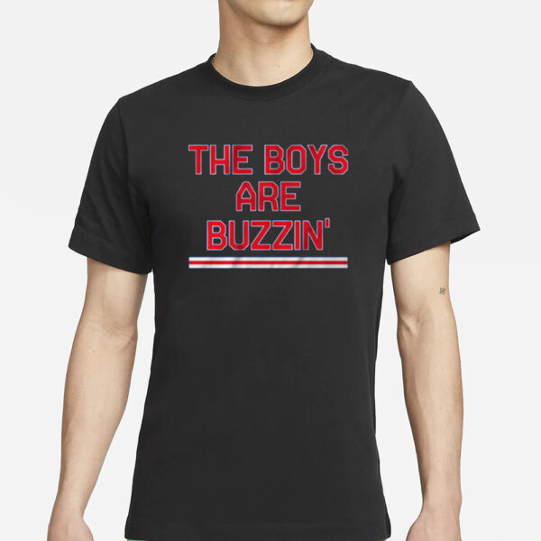 NEW YORK HOCKEY THE BOYS ARE BUZZIN' T-SHIRT