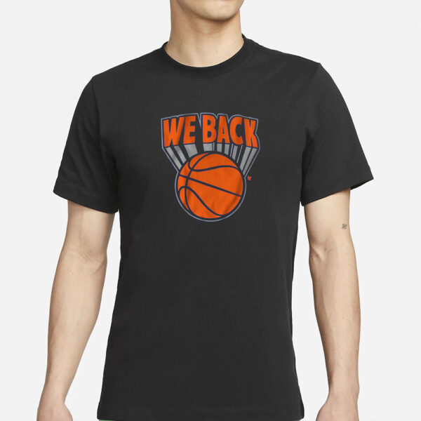 NEW YORK WE BACK T-SHIRT