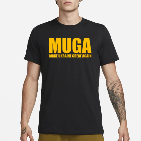 Nafo-Ofan Muga (Make Ukraine Great Again) T-Shirt3