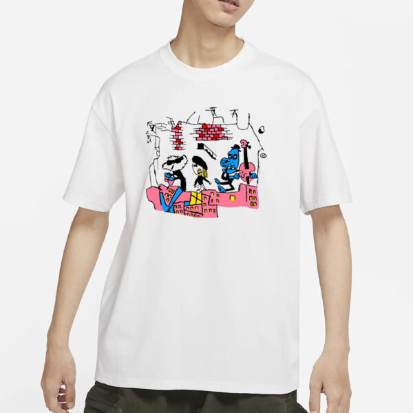 Peewee Retro Rad Puppet Band T-Shirt