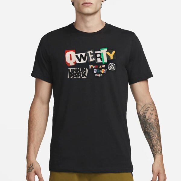 Qwerty Ransom Note T-Shirt3