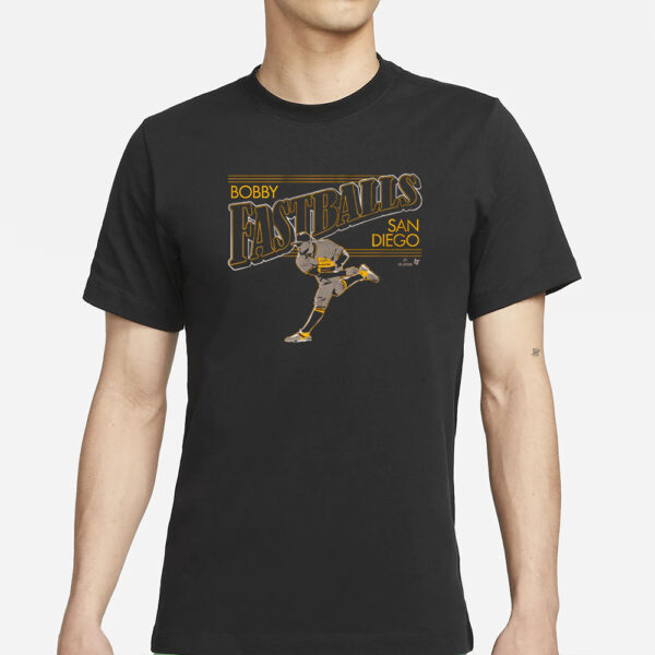 ROBERT SUAREZ BOBBY FASTBALLS T-SHIRT