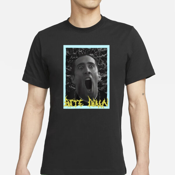 Ryanmiw Bite Down Nicolas Cage T-Shirts