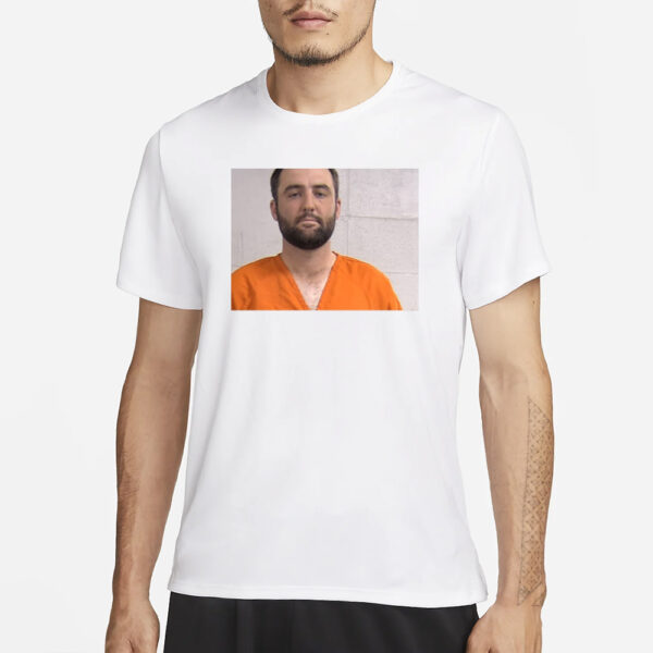 Scottie Scheffler Mugshot T-Shirt4