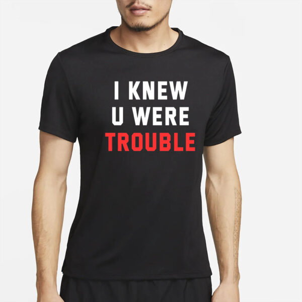 Taylor Swift I Knew U Were Trouble The Eras Tour Paris T-Shirt2