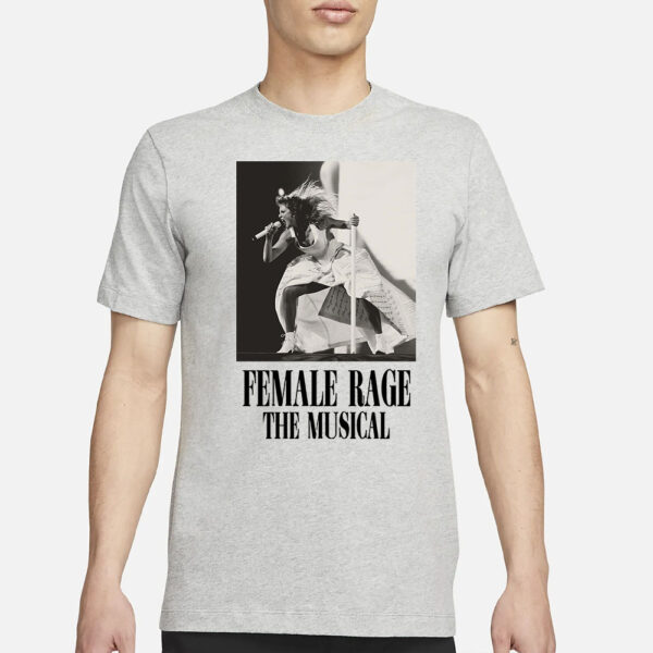 Taylor Swift Tour Female Rage The Musical Tee Shirts