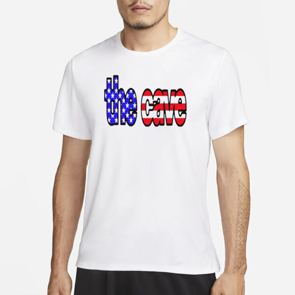 The Cave Usa Flag T-Shirt1