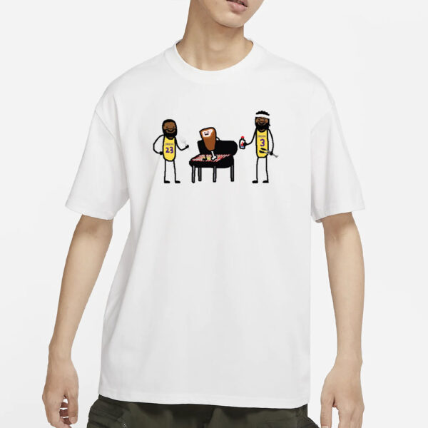 The Pixel Lakers Cook Ham Graphic T-Shirts