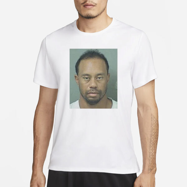 Tiger Woods Mugshot T-Shirt1