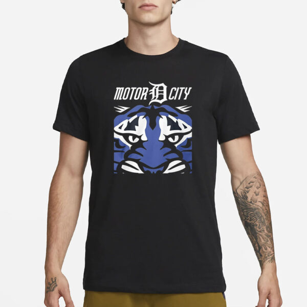 Tigers Motor City T-Shirt4