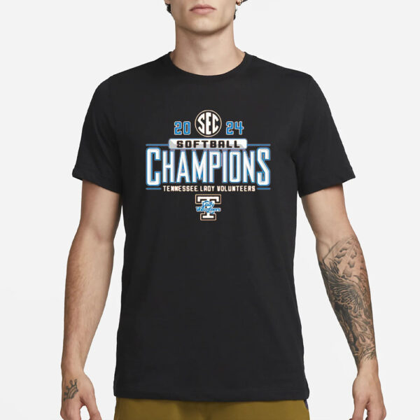 Volunteers 2024 Sec Softball Regular Season Champions T-Shirt1