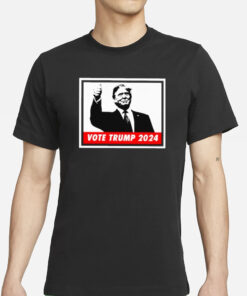 Vote Trump President 2024 Obey T-Shirt