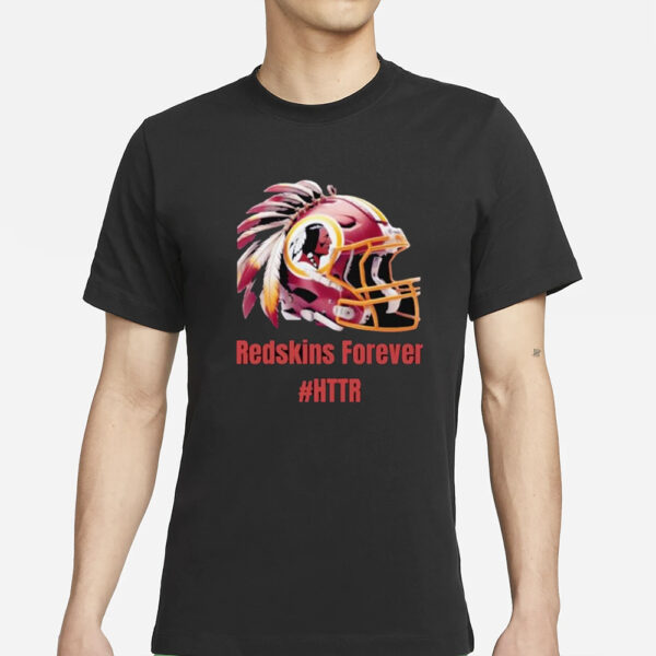 Washington Commanders Redskins Forever Httr Helmet T-Shirts