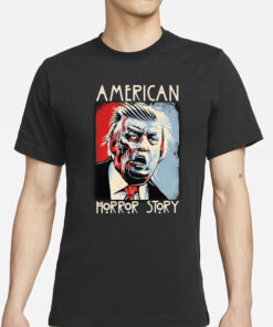 Zombie Donald Trump American President Horror Story 2024 T-Shirt