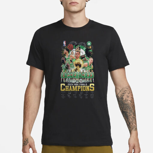 2024 Nba Finals Champions Boston Celtics T-Shirt3