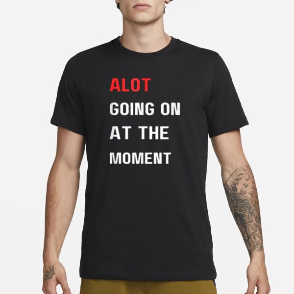 Alot Going On At The Moment T-Shirt3