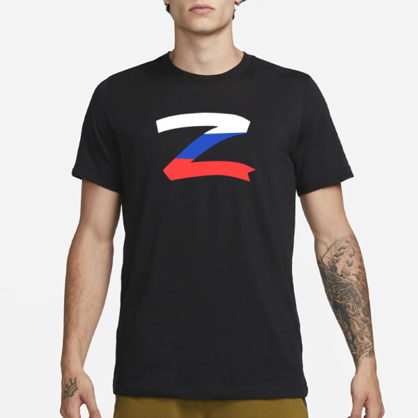 Aussie Cossack Russian Letter Z Flag T-Shirt1