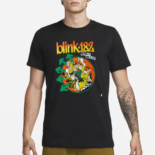 Blink-182 Kia Center June 20, 2024 Orlando, FL T-Shirt1