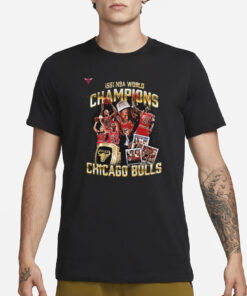 Bulls Champions June 12 1991 World T-Shirt3