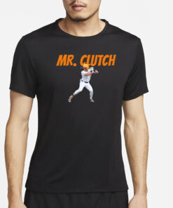 Cal Stark Wearing A Dylan Dreiling Mr. Clutch T-Shirt56