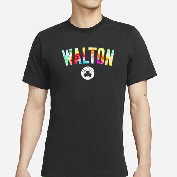 Celtics Bill Walton Tie-dye T-Shirts