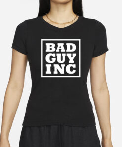 Chael Sonnen Wearing Bad Guy Inc T-Shirts