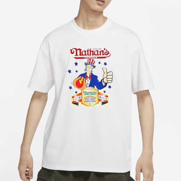 Chestnut Nathans Hot Dog Eating Contest T-Shirt