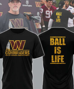 Coach Dan Quinn Commanders Ball Is Life T-Shirt1