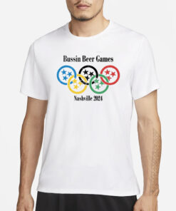 Dave Portnoy Bussin Beer Games Nashville 2024 T-Shirt3