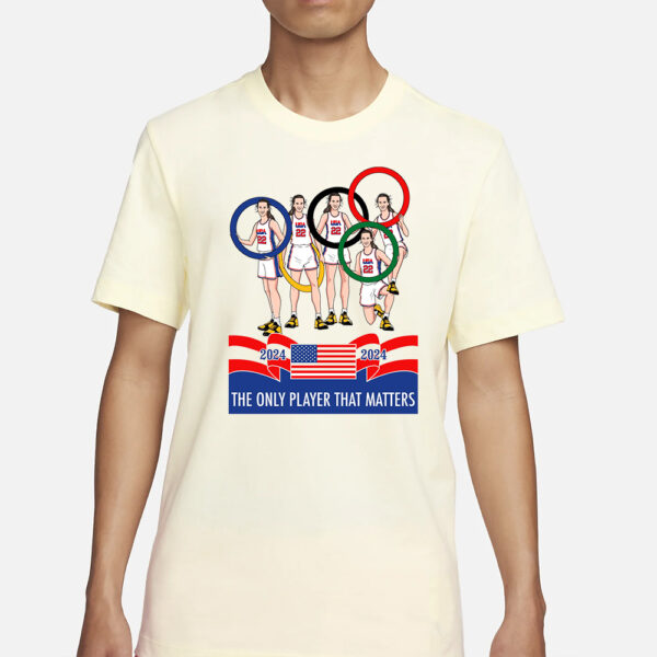 Dave Portnoy Caitlin Clark Olympics The Only Player That Matters T-Shirt1