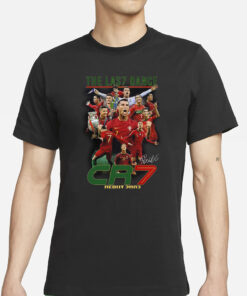 Euro 2024 The Last Dance Cr7 Debut 2003 T-Shirt