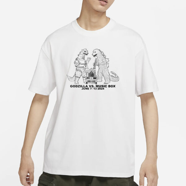 Godzilla Vs Music Box June 7 13 2024 T-Shirt