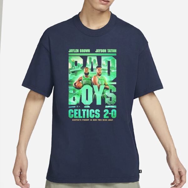 Jaylen Brown And Jayson Tatum Bad Boys Celtics T-Shirt3