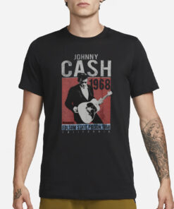 Joe Rogan Wearing Johnny Cash One More Song 1968 Vintage T-Shirt1