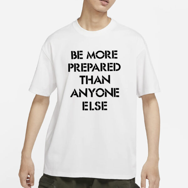 Luka Doncic Be More Prepared Than Anyone Else T-Shirt